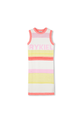 Robe en maille multicolore Multico vue de face