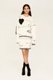 Women Charms Intarsia Wool Sweater Ecru details view 2