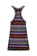 Robe débardeur courte en jersey Multico raye crea vue de dos