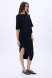 Studded collar top Black details view 3