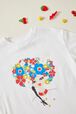 T-shirt fille motif 