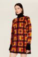 Robe courte col roulé Mai 68 femme Multico crea vue de détail 3