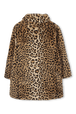 Leopard Dream Coat Leopard back view