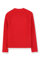 Red Rykiel Sweater Red back view