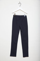 Legging fille jersey Noir vue de dos