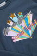 Wonder Woman Printed Girl Long-Sleeved T-shirt Blue details view 1