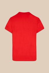 Women Sonia Rykiel logo T-shirt Red back view