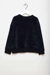 Velvet Girl Long Sleeve Sweater Black back view