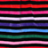 Robe rayée multicolore velours Multico raye 
