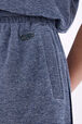 Shorts in fine striped cotton terry Striped white/blue details view 2
