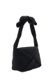 Sac caméra Demi-Pull medium en maille Noir vue de dos
