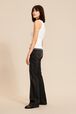 Women Twisted Knit Tailored Top White details view 1