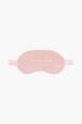Women Velvet Night Mask Pink front view