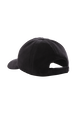 Velvet cap Black back view