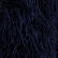 Robe longue à bretelle en plumes d'autruche femme Navy 