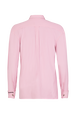 Chemise en popeline à rayures Ecru/rose vue de dos