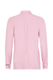 Chemise en popeline à rayures Ecru/rose vue de dos