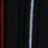 Jupe longue plissée rayée multicolore Noir 