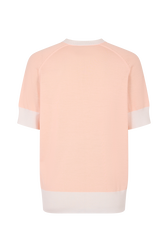 Pull manches courtes épingle Peach vue de dos