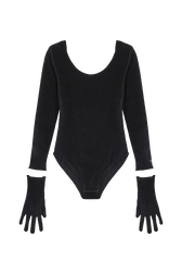 Body Velours Rykiel Noir vue de face