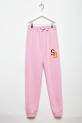 Jogging oversize fille - BONTON x Sonia Rykiel Rose vue de détail 5
