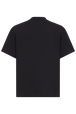 T-shirt manches courtes à strass Noir vue de dos