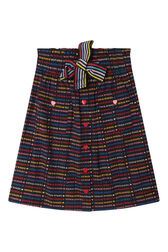 Jupe fille logo Sonia Rykiel Multico vue de face