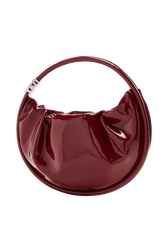 Domino Vinyl Bag Medium Claret details view 3