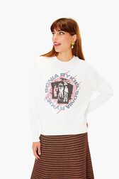Sweatshirt sonia rykiel Blanc vue de détail 1