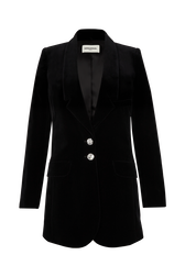 Long velvet jacke Sonia Rykiel