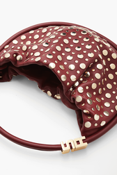 Sac Domino medium en cuir et studs Barolo vue de détail 3