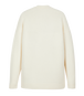 Women Flowers Cardigan Ecru back view