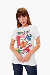 Sketch T-Shirt White details view 1