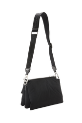 Le Copain nylon Medium bag Black details view 1