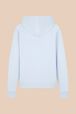 Women Sonia Rykiel logo Hoodie Baby blue back view