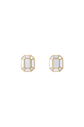 Clip Prism mirror Gold front view
