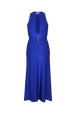 Robe mi longue en jersey Bleu roi vue de dos
