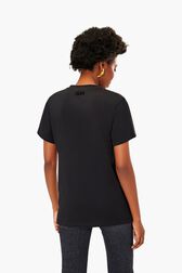 Sketch T-Shirt Black back worn view