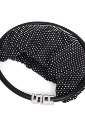 Sac Domino mini en filet strassé Noir vue de détail 2