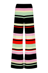 Women Wide-Leg Trousers Black front view
