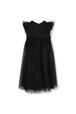 Tulle Party Dress Black back view