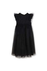 Tulle Party Dress Black back view