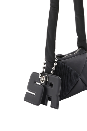 Sac caméra Demi-Pull mini en nylon Noir vue de détail 1