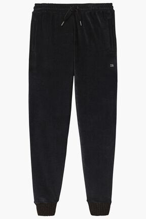 Jogging velours rykiel Noir vue de face