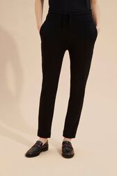 Pantalon jogging logo Sonia Rykiel femme Noir vue de détail 1