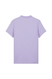 T-shirt multicolore signature femme Lilas vue de dos
