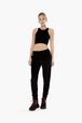 Jogging velours femme Noir vue de détail 1