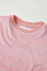 Velvet Girl Long Sleeve Sweater Pink details view 1