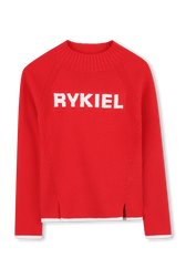 Red Rykiel Sweater Red front view