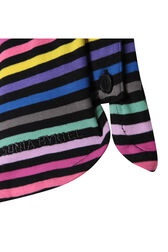 Striped Interlock Girl Shorts Multico details view 3